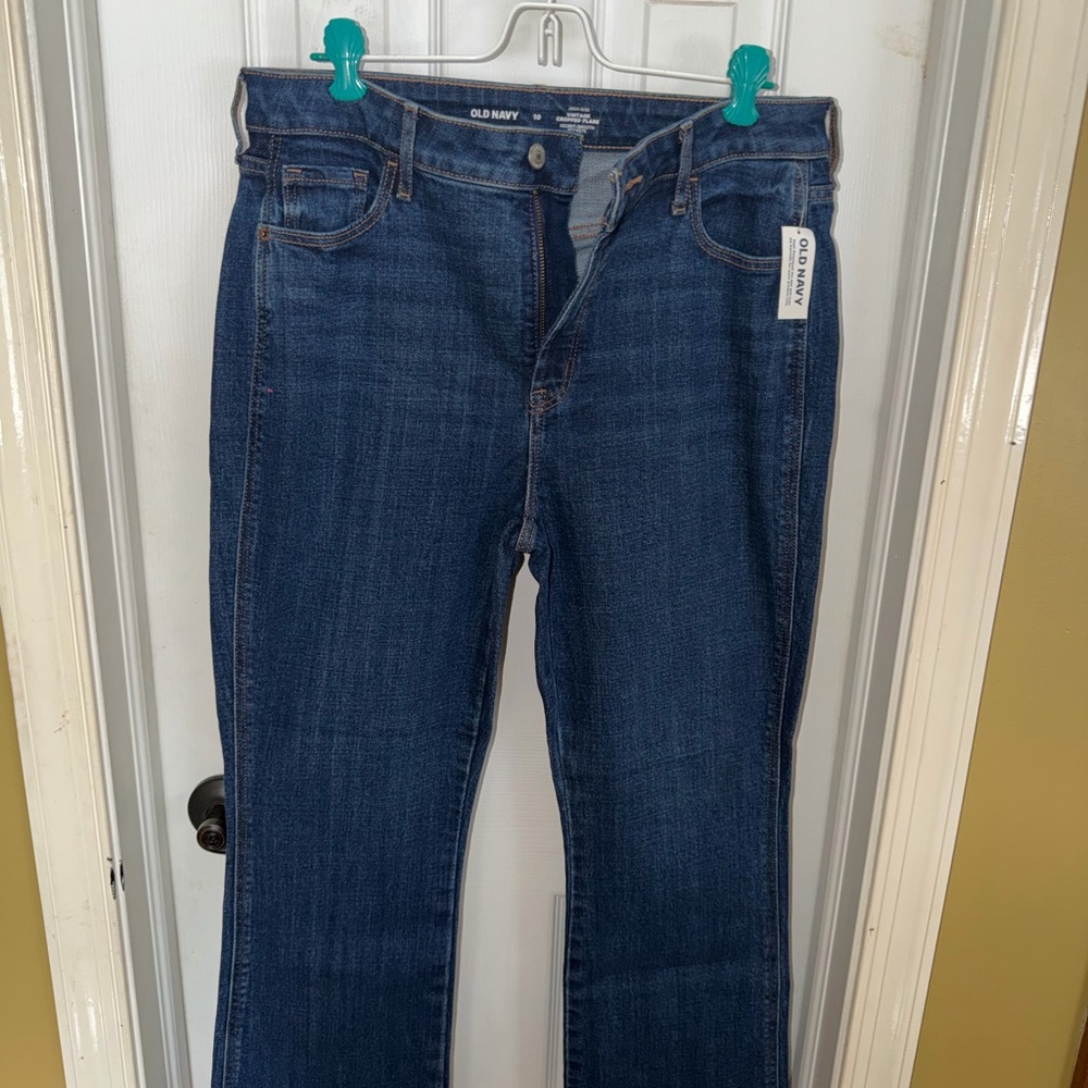 Old Navy Women’s Dark Blue Boot-Cut Jeans